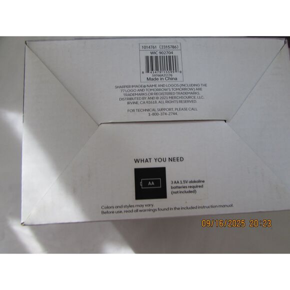 Sharper Inage Projection alarm clock black - Picture 2 of 4